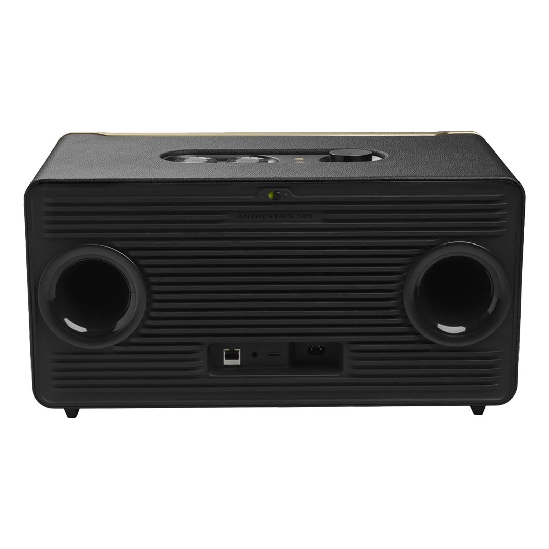 JBL Authentics 500 - Wireless Home Speaker with Bluetooth, Voice Control, and Dolby Atmos, Multi Room Playback, Built in Alexa and Google Assistant JBL Authentics 500 - Wireless Home Speaker with Bluetooth, Voice Control, and Dolby Atmos, Multi Room Playback, Built in Alexa and Google Assistant